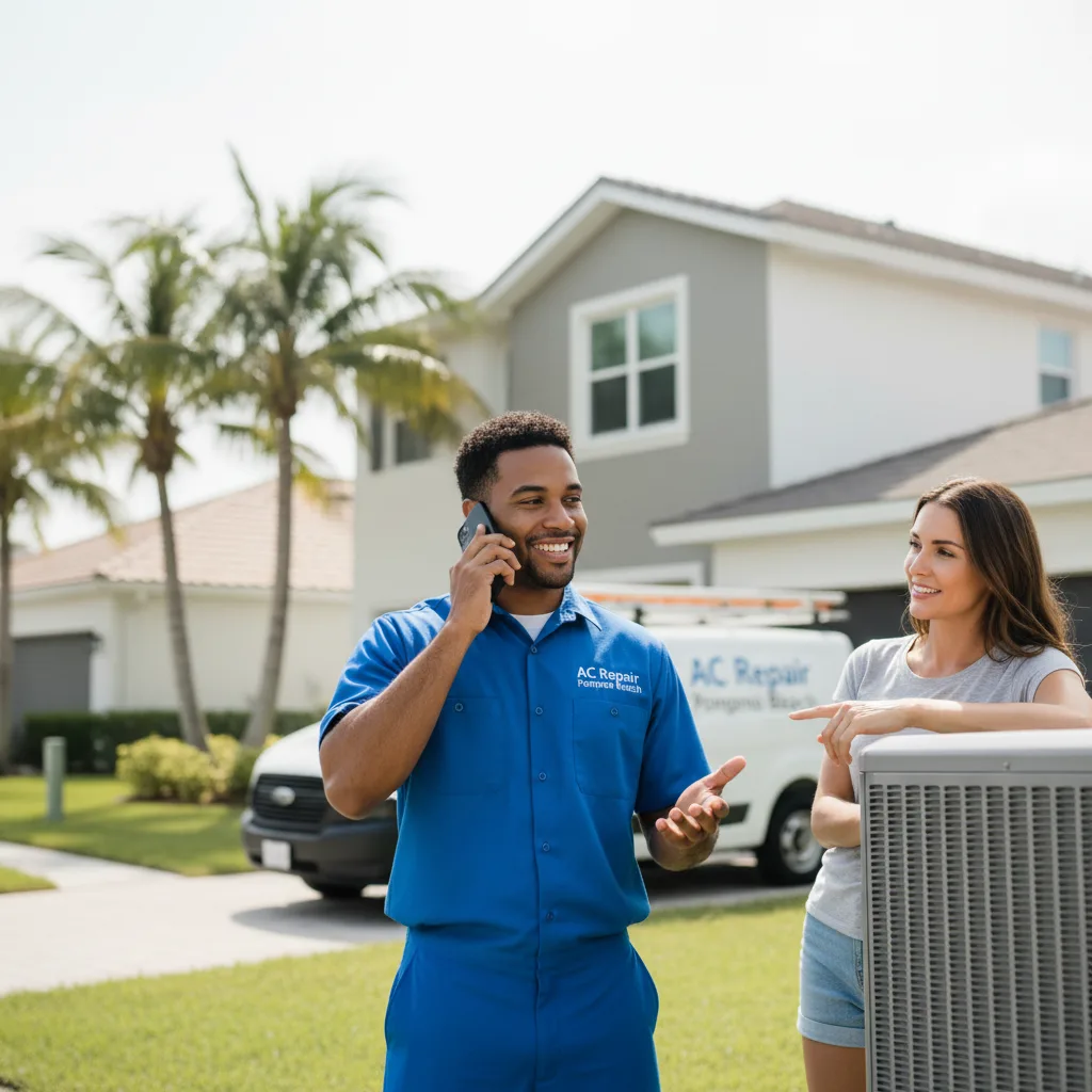 AC Repair Pompano Beach customer support in Lebec